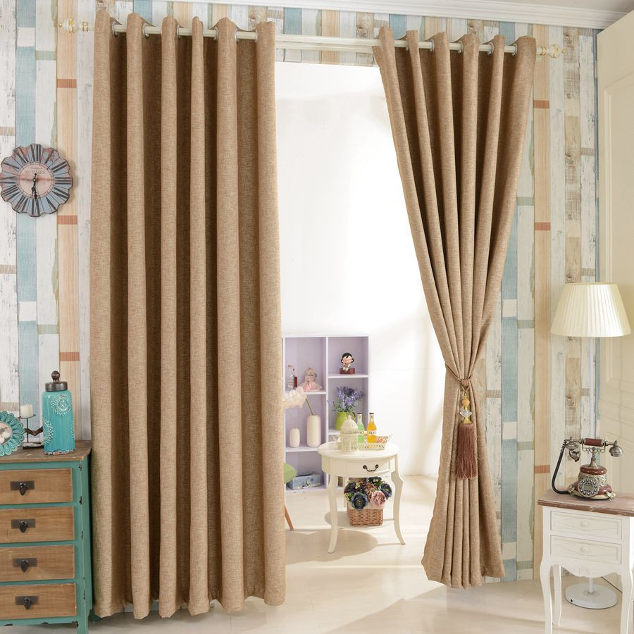 Contemporary Curtains For Living Room
 House design beautiful full blind window drapes blackout