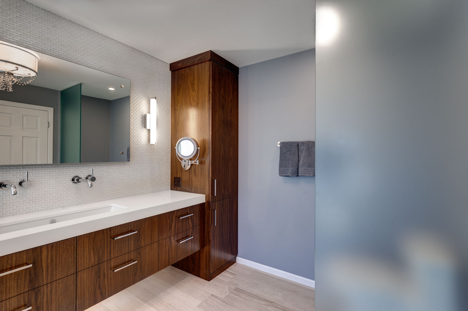 Contemporary Master Bathroom
 Bathroom Remodeling Minneapolis & St Paul Minnesota