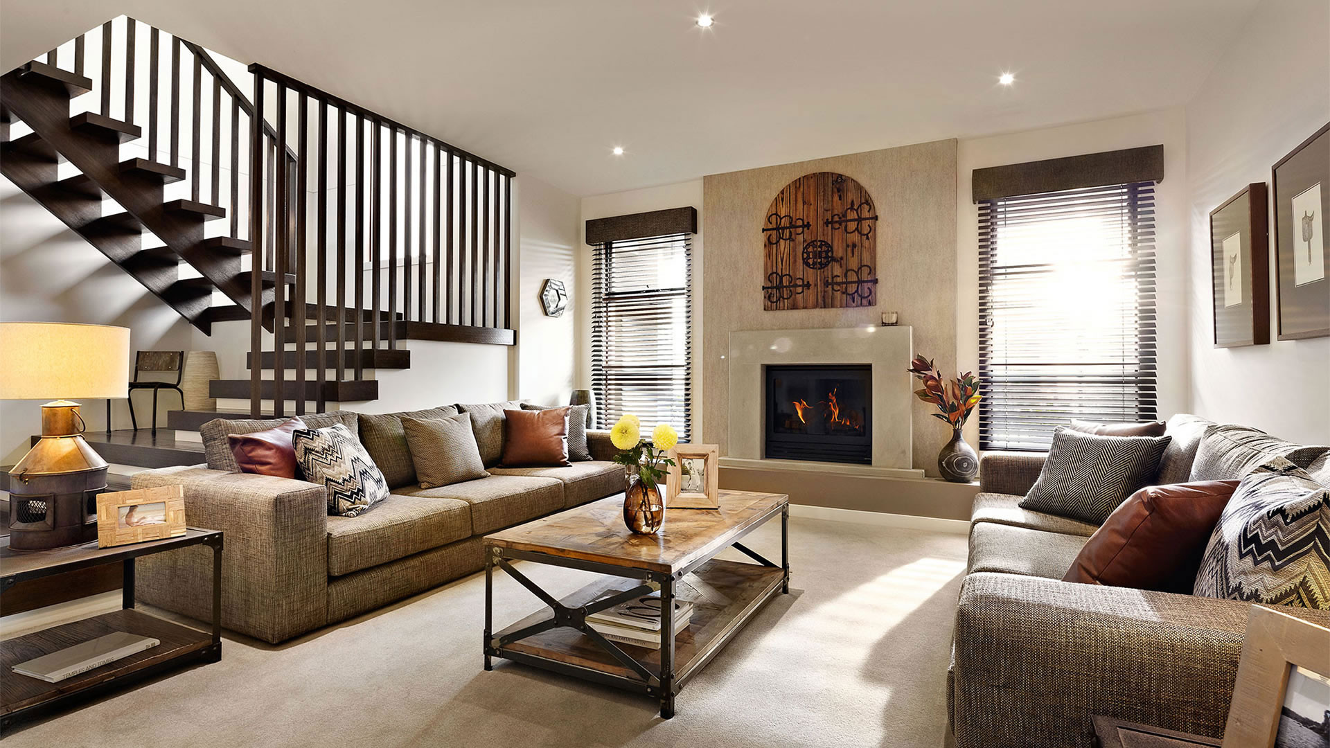 Contemporary Rustic Living Room
 Rustic Living Room Ideas – HomesFeed