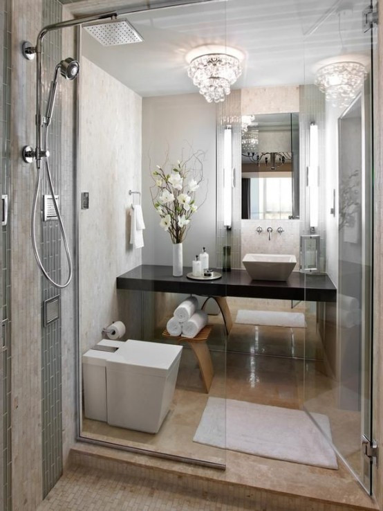 Cool Bathroom Designs
 54 Cool And Stylish Small Bathroom Design Ideas DigsDigs