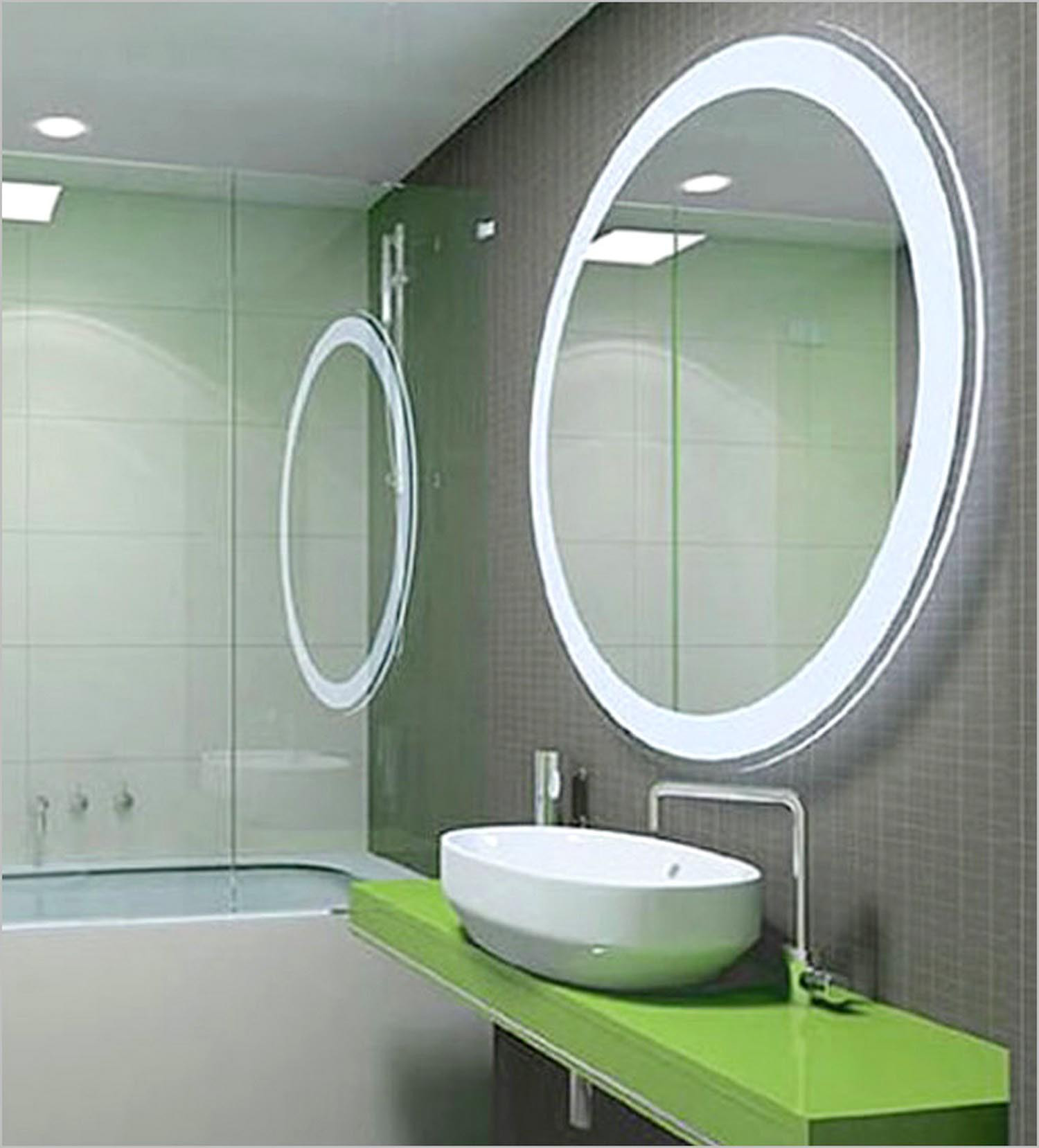 Cool Bathroom Mirrors
 Do it Yourself Unique Bathroom Mirrors