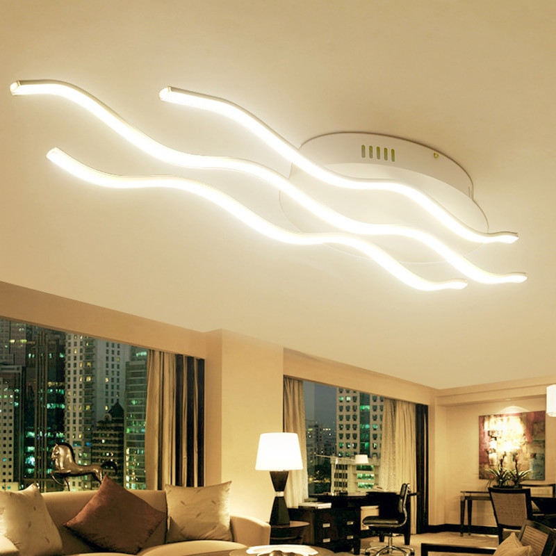 Cool Bedroom Light Fixtures
 modern led ceiling lights warm cool white luminarias