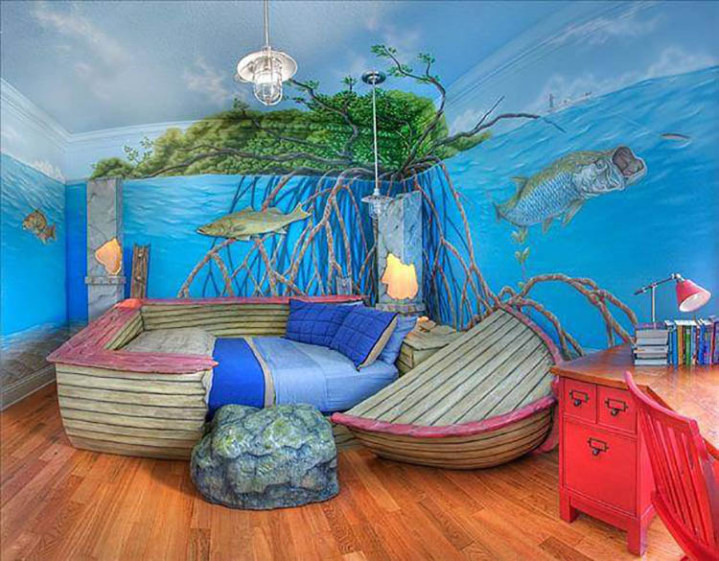 Cool-Kids-Bedroom-Theme-Ideas
 21 Cool Bedroom Designs That Your Children Will Never Want