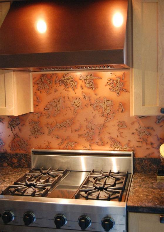 Copper Tile Backsplash For Kitchen
 Stunning Copper Backsplash For Modern Kitchens