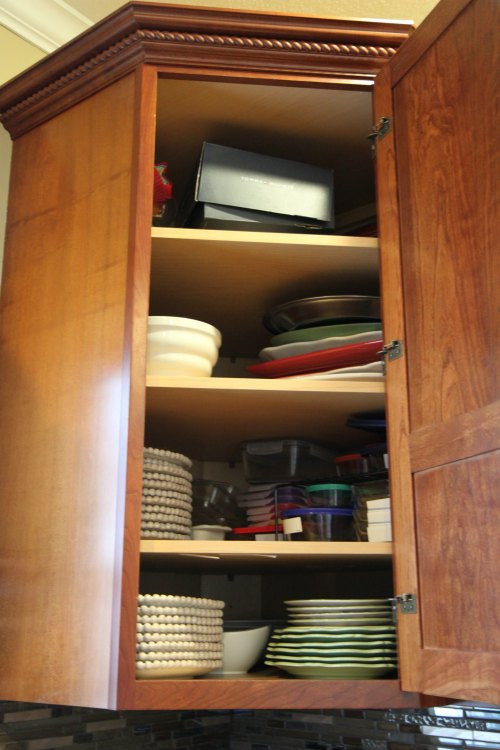 Corner Kitchen Cabinet Organization
 My Organized Kitchen Cabinets 52 Weeks to a More