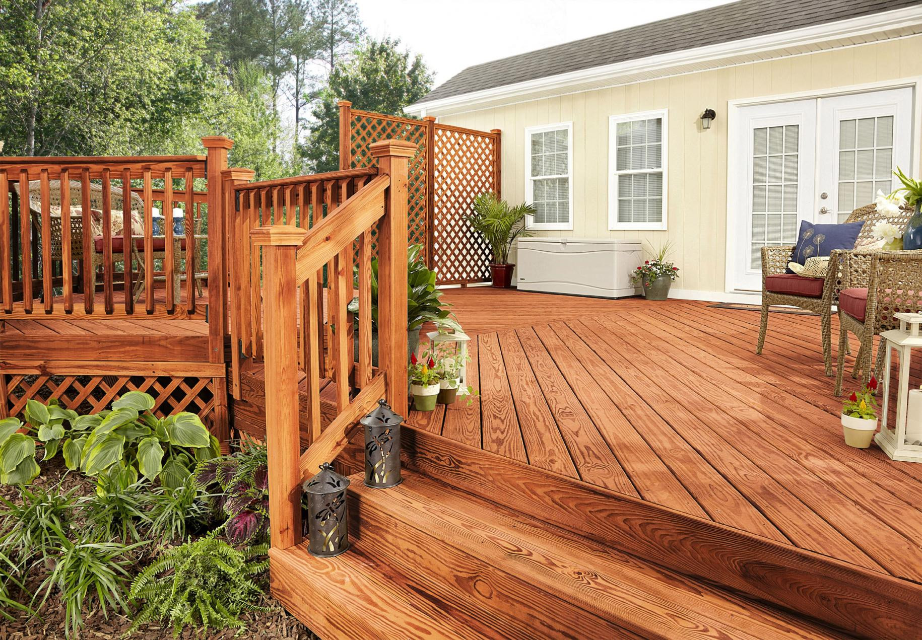 Cost To Paint A Deck
 Deck Best Olympic Deck Stain For Deck Color Design