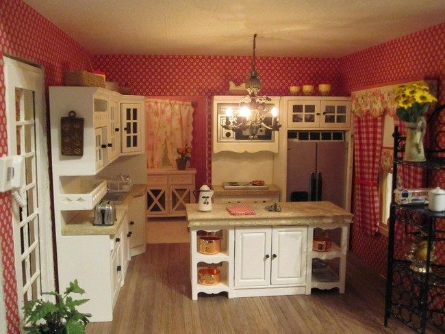 Country Kitchen Wall Paper
 French Country Kitchen Décor Decor Around The World