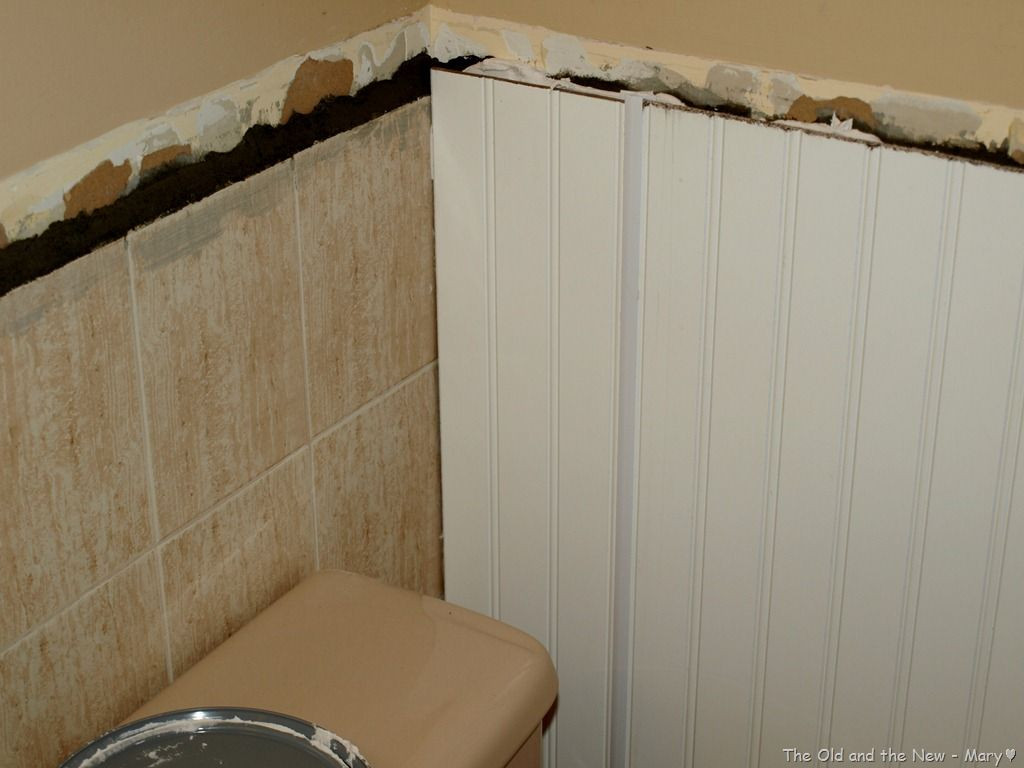 Cover Bathroom Tile
 covering wall tile with wall board Much easier and likely