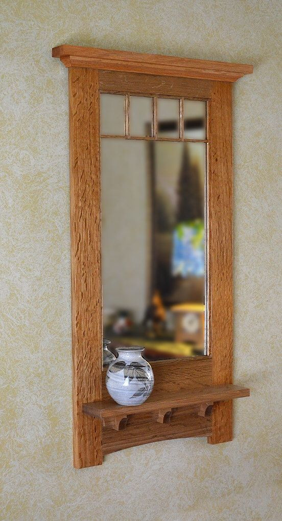 Craftsman Style Bathroom Mirror
 Craftsman Decorative Mirror by NewMissionWorkshop on Etsy
