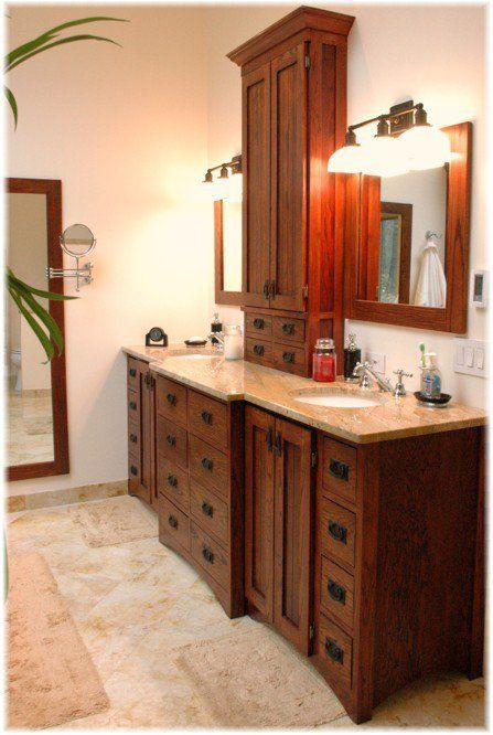 Craftsman Style Bathroom Mirror
 craftsman bathroom