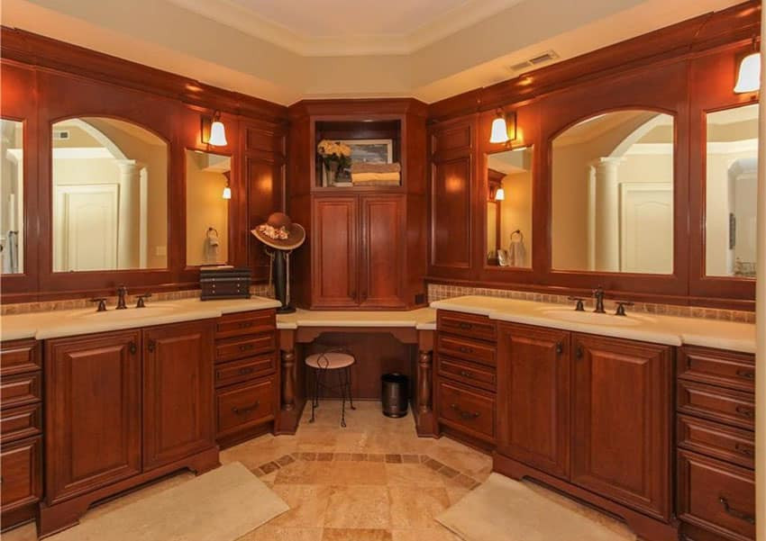 Craftsman Style Bathroom Mirror
 25 Craftsman Style Bathroom Designs Vanity Tile