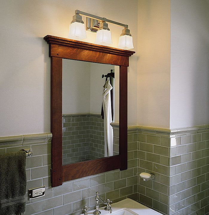 Craftsman Style Bathroom Mirror
 68 best images about bathroom vanity on Pinterest