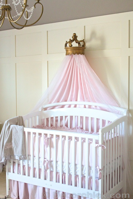 Crown Decor For Baby Room
 Nursery Progress Baby Bedding and Bed Crown Decorchick