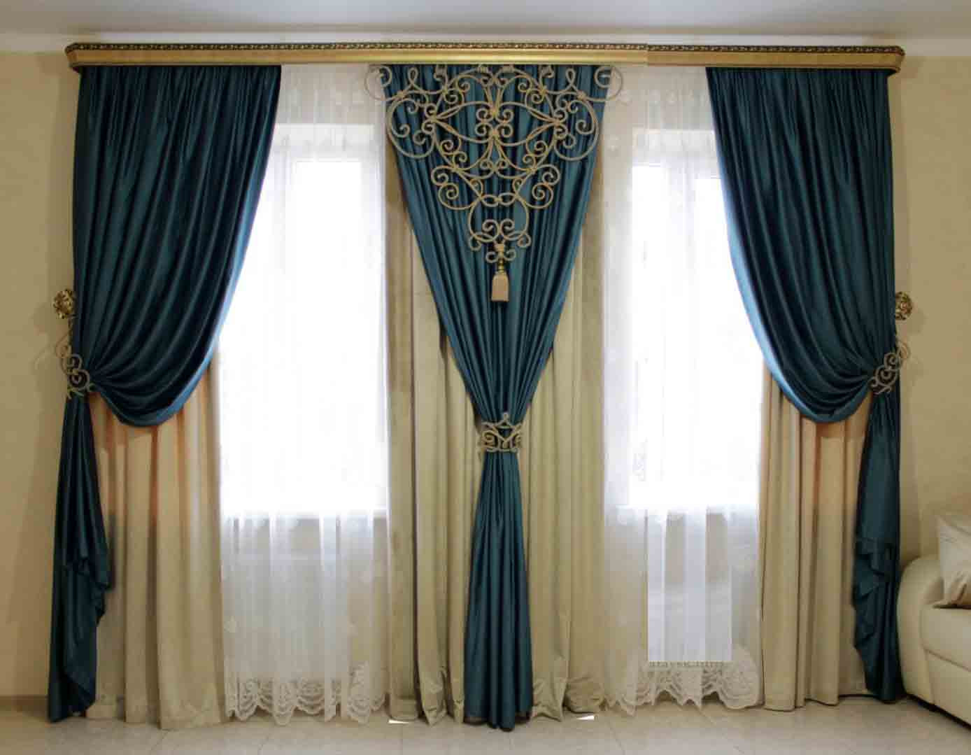 Curtain Style For Living Room
 50 Stylish modern living room curtains designs ideas colors