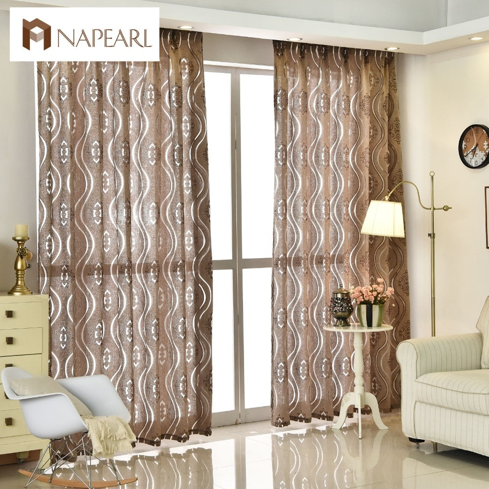 Curtains For Living Room Windows
 Modern jacquard curtain home decoration living room