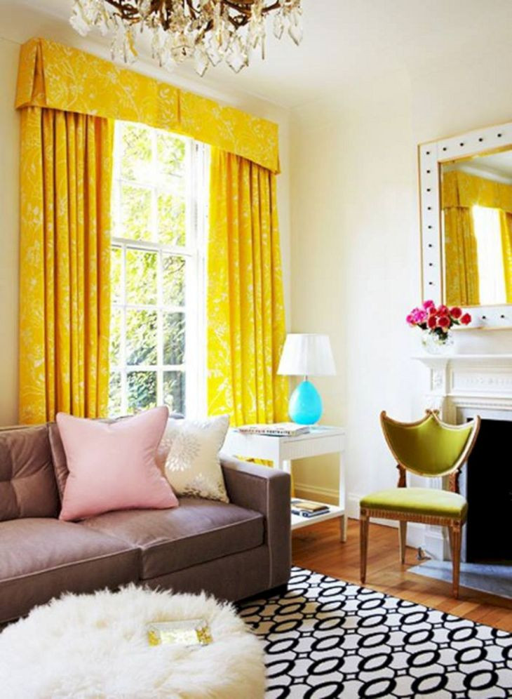 Curtains For The Living Room
 Top 25 Wonderful Living Room Curtain with Valance Ideas to