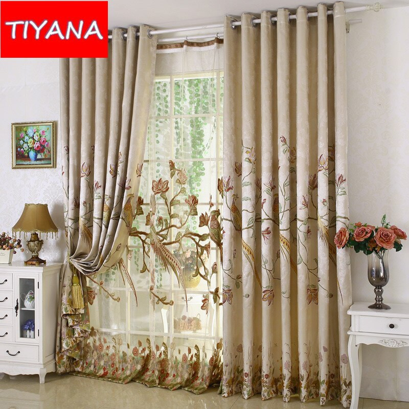 Curtains For The Living Room
 High Grade Luxury Window Curtains For The Living Room