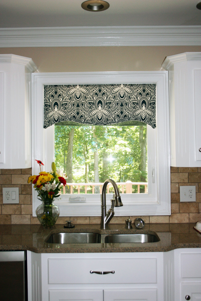 Curtains Kitchen Windows
 Contemporary Window Valances – HomesFeed