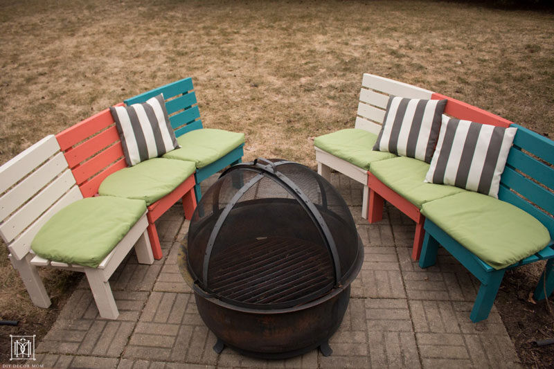 Curved Fire Pit Bench Cushions
 DIY Fire Pit Bench How to Build a Curved Fire Pit Bench