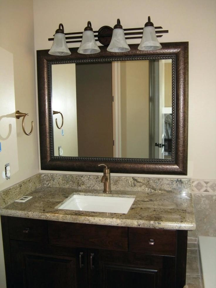 Custom Framed Bathroom Mirrors
 Bathroom Mirror Ideas Custom Frames Peel And Stick For