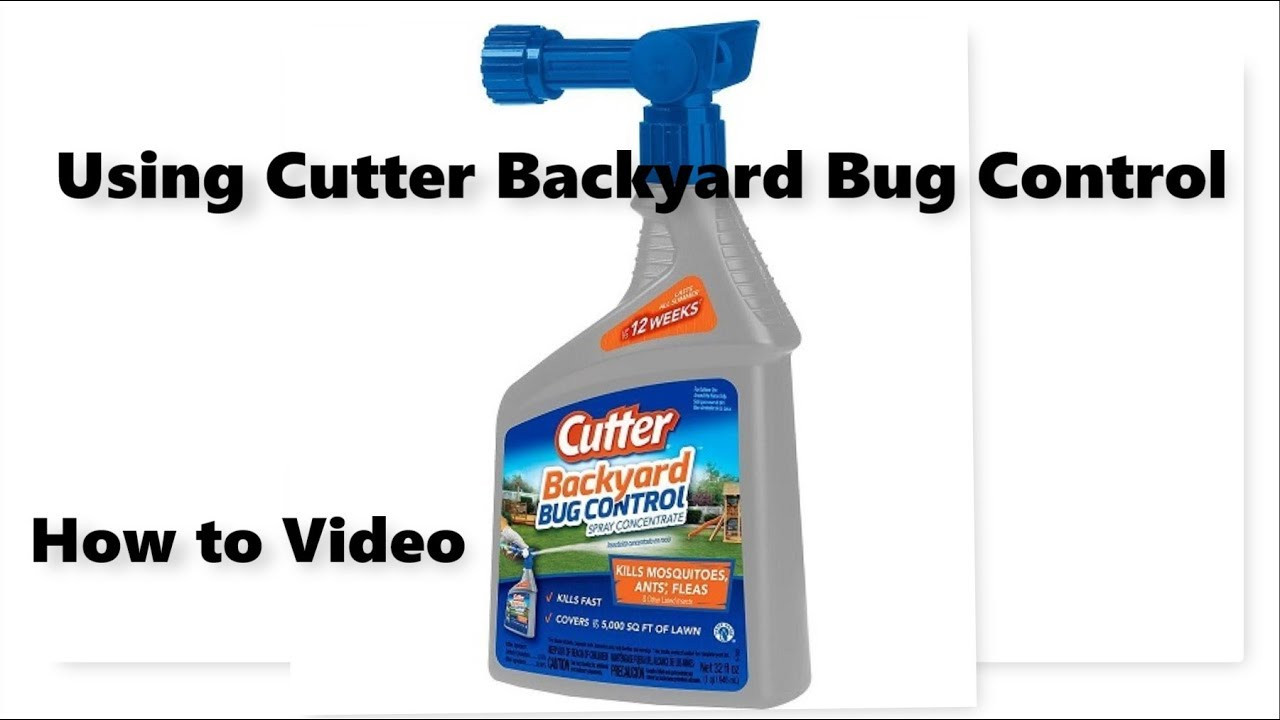 Cutter Backyard Bug Control Spray
 Cutter Backyard Bug Control Spray