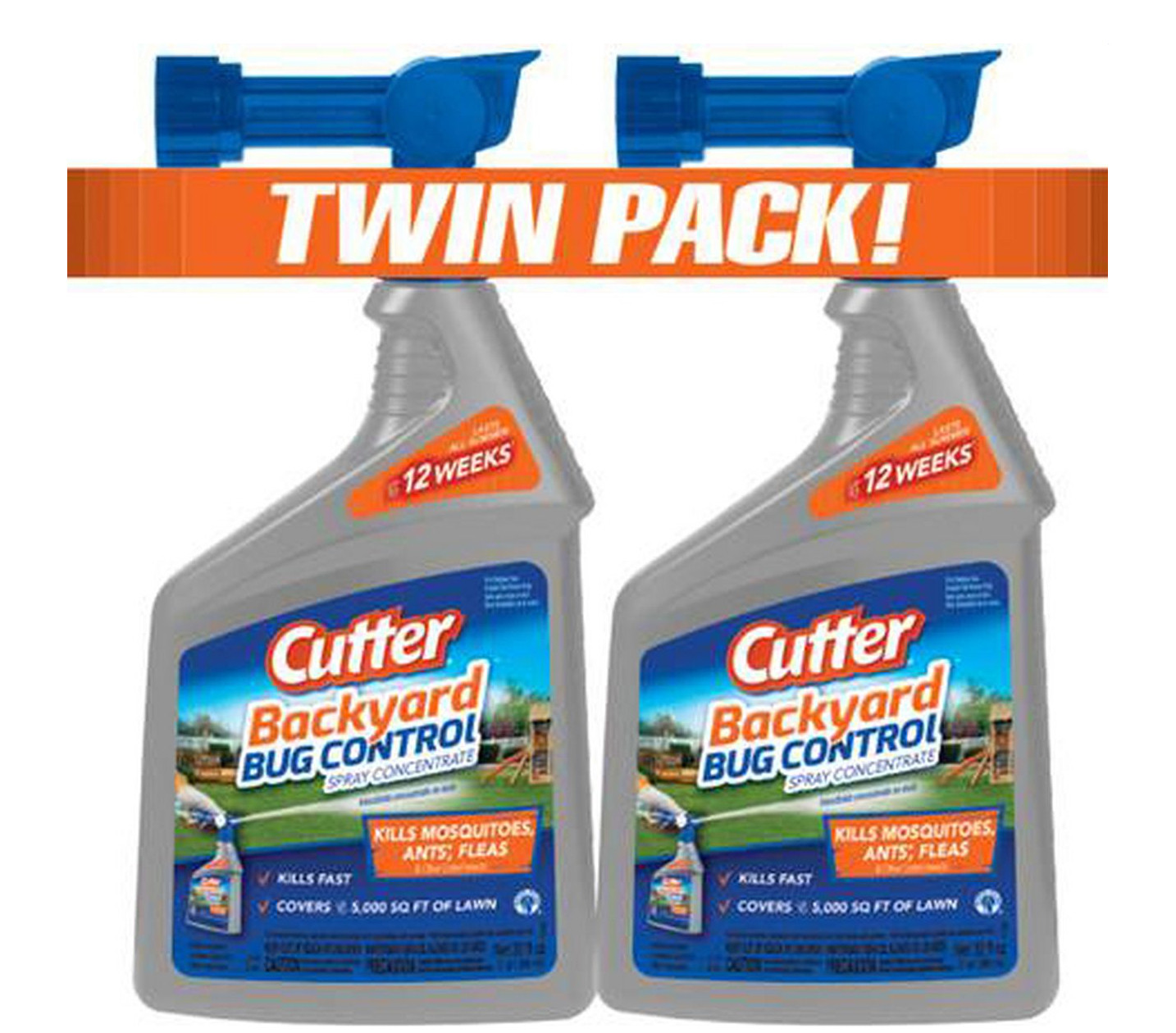 Cutter Backyard Bug Control Spray
 Cutter 32 Oz Backyard Bug Control Spray Concentrate 2 pk