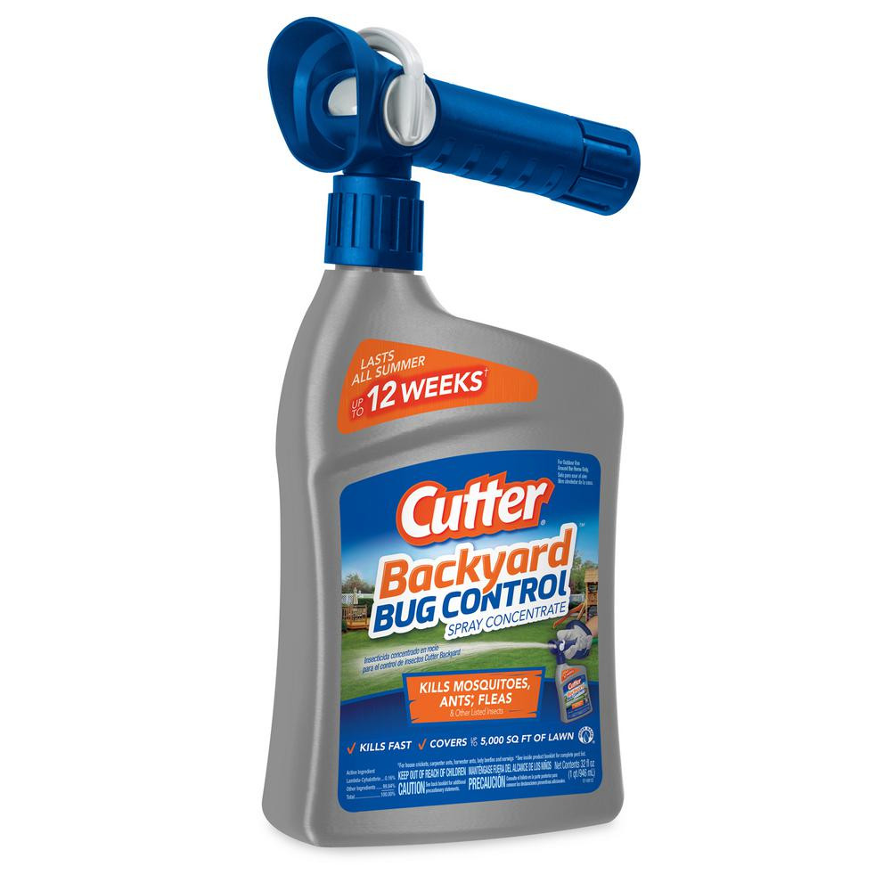 Cutter Backyard Bug Control Spray
 Cutter 32 fl oz Concentrate Backyard Bug Control Spray