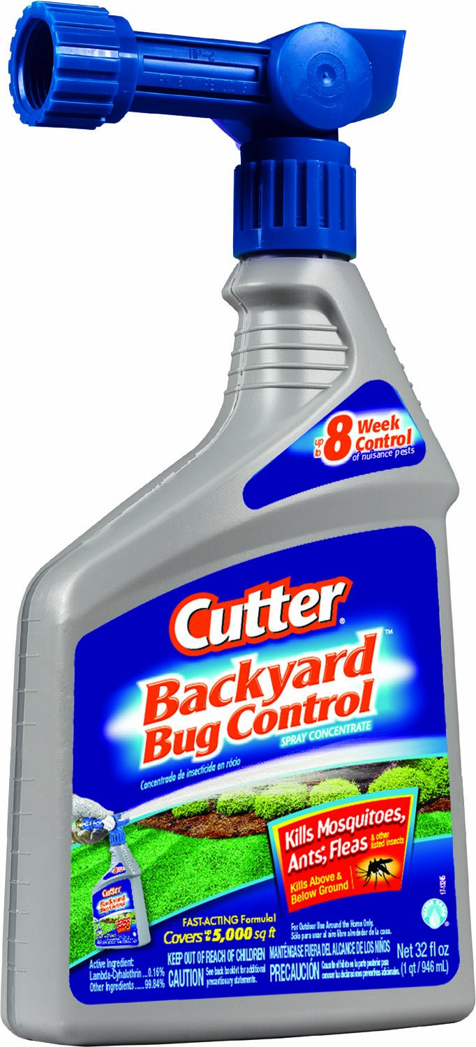 Cutter Backyard Bug Control Spray
 Cutter Backyard Bug Control 32 oz Ready to Spray Hose End