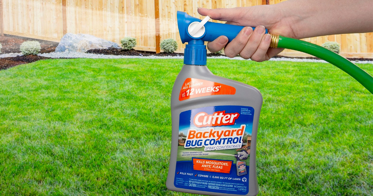 Cutter Backyard Bug Control Spray
 Cutter Backyard Bug Control Spray Just $6 98 on Amazon