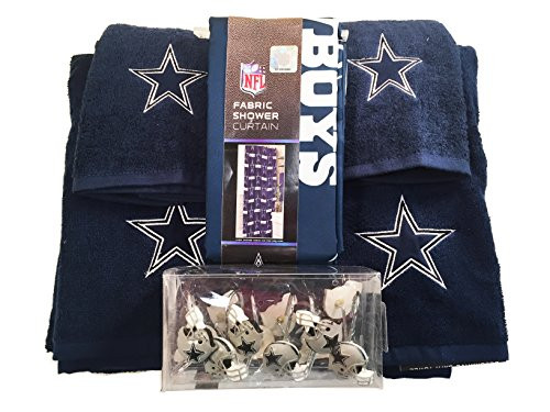 Dallas Cowboys Bathroom Decor
 NFL Dallas Cowboys 6pc Bathroom Accessories Set Home
