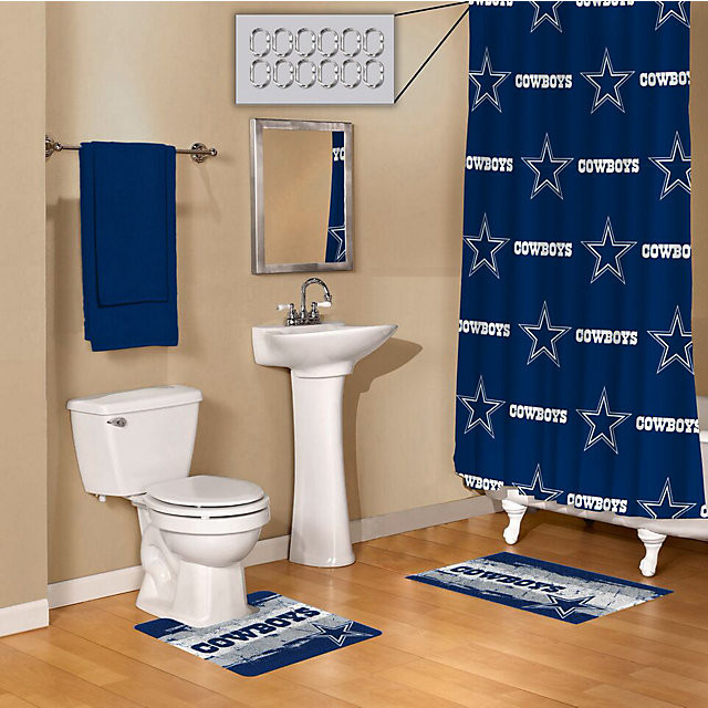 Dallas Cowboys Bathroom Decor
 Dallas Cowboys 15 Piece Bath Set Bath