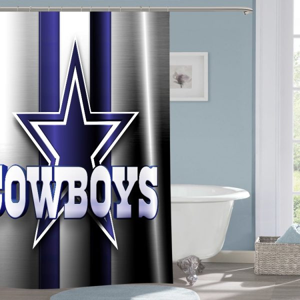 Dallas Cowboys Bathroom Decor
 Dallas Cowboys NFL Football 108 Shower Curtain Waterproof