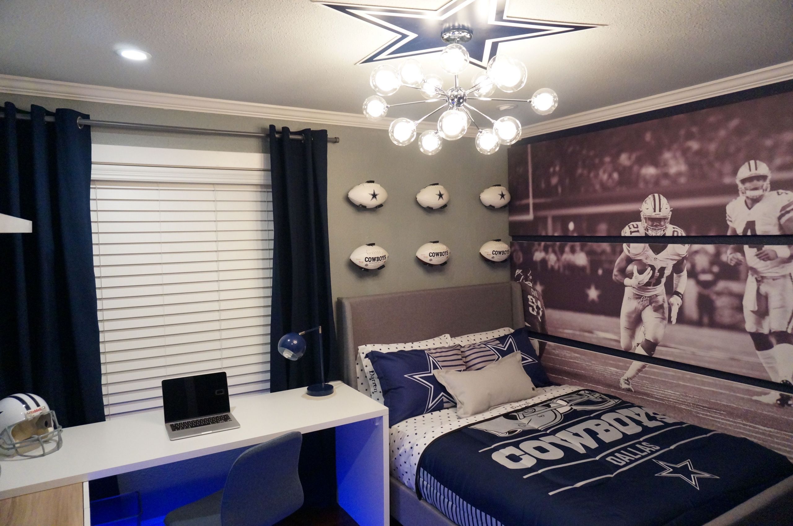 Dallas Cowboys Bedroom
 Dallas Cowboys bedroom ideas