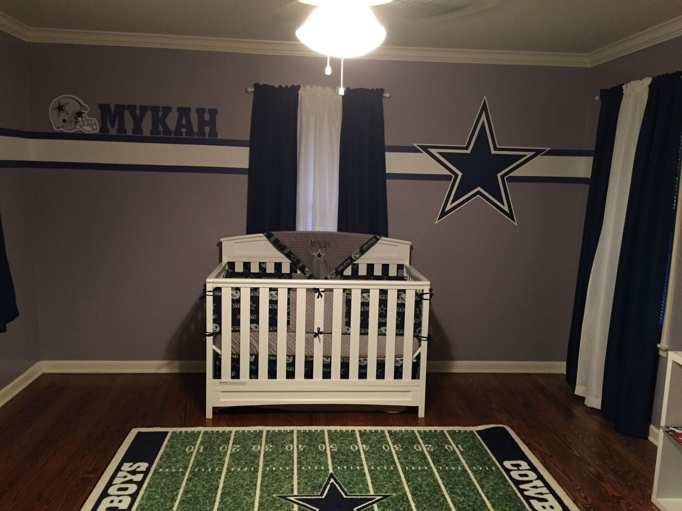 Dallas Cowboys Bedroom Ideas
 Dallas Cowboys Nursery