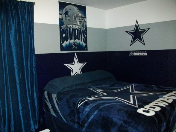 Dallas Cowboys Bedroom Ideas
 Dallas Cowboys room r Mason Chris
