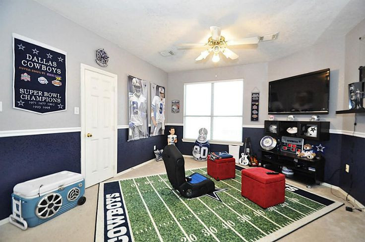Dallas Cowboys Bedroom Ideas
 30 best Dallas Cowboy Room images on Pinterest