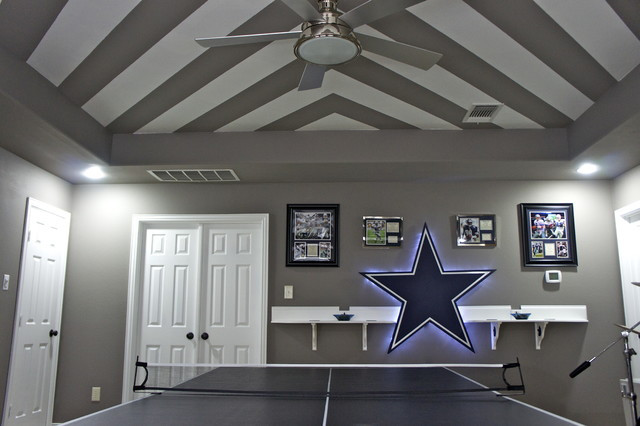 Dallas Cowboys Bedroom Ideas
 Dallas Cowboys Contemporary Family Room Dallas by