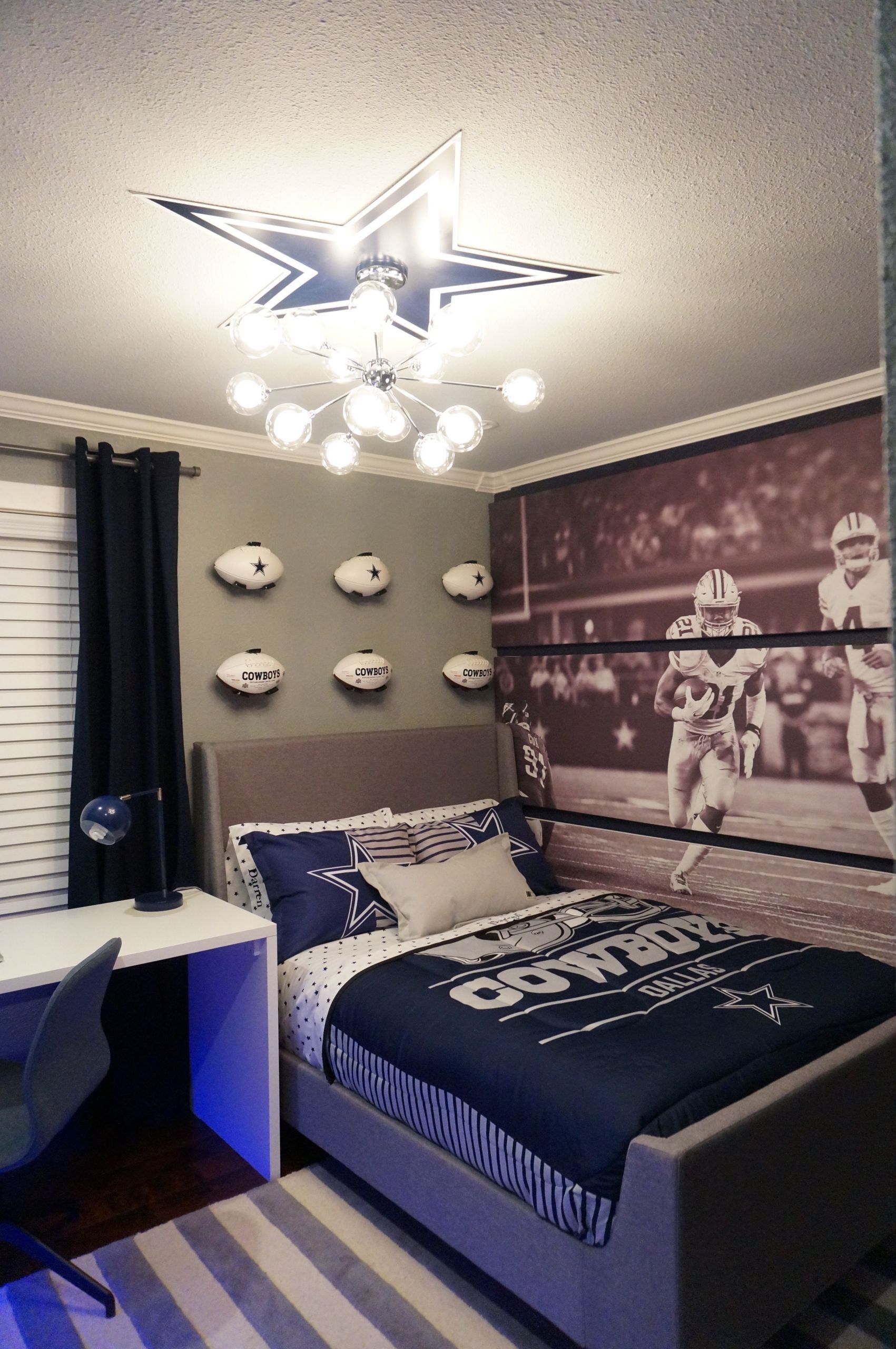 Dallas Cowboys Bedroom
 Dallas Cowboys Game Room Decor Home Decorating Ideas