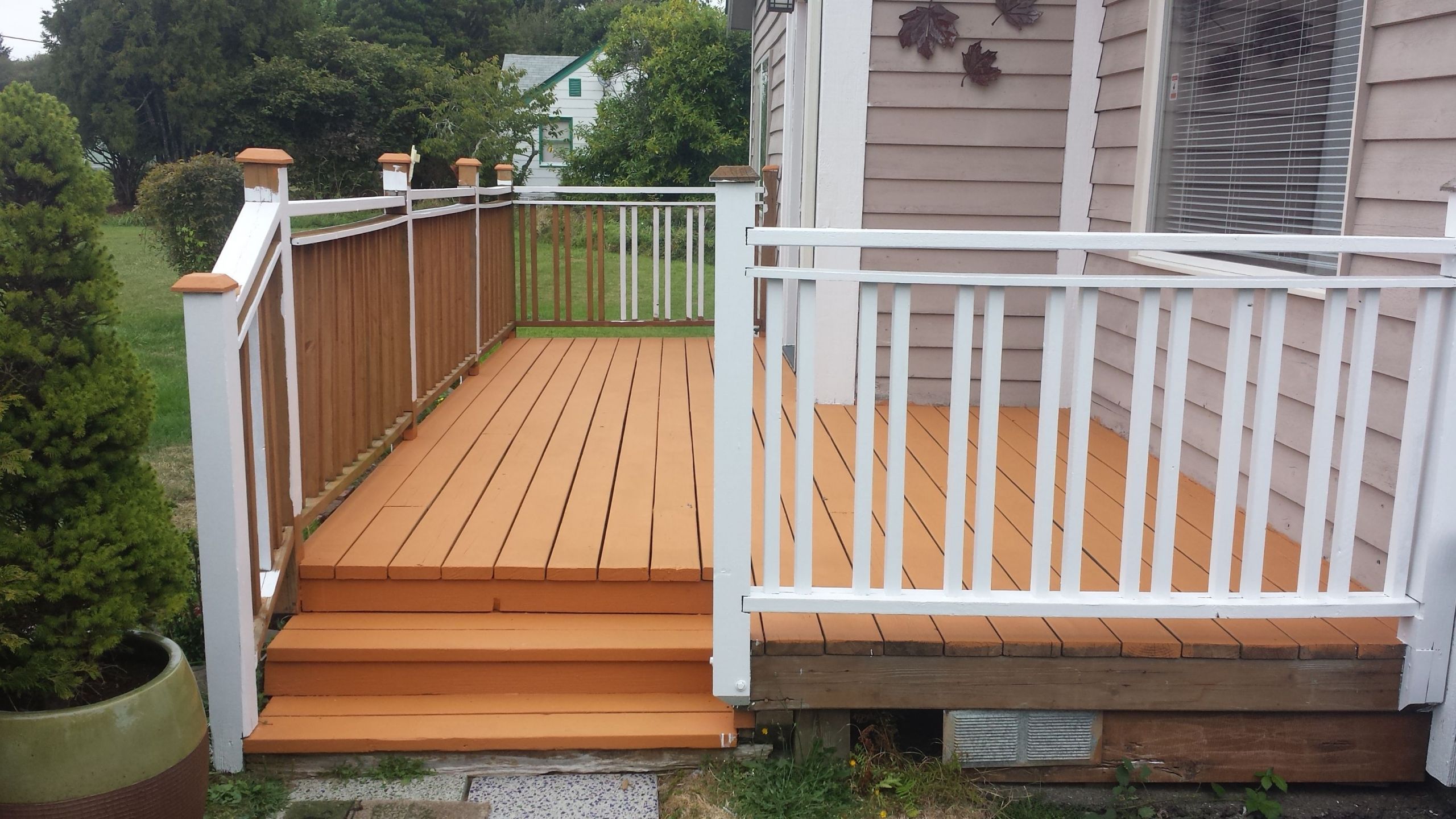 Deck Over Paint Colors
 I went with the Behr Deck Over "Paint" which is really a