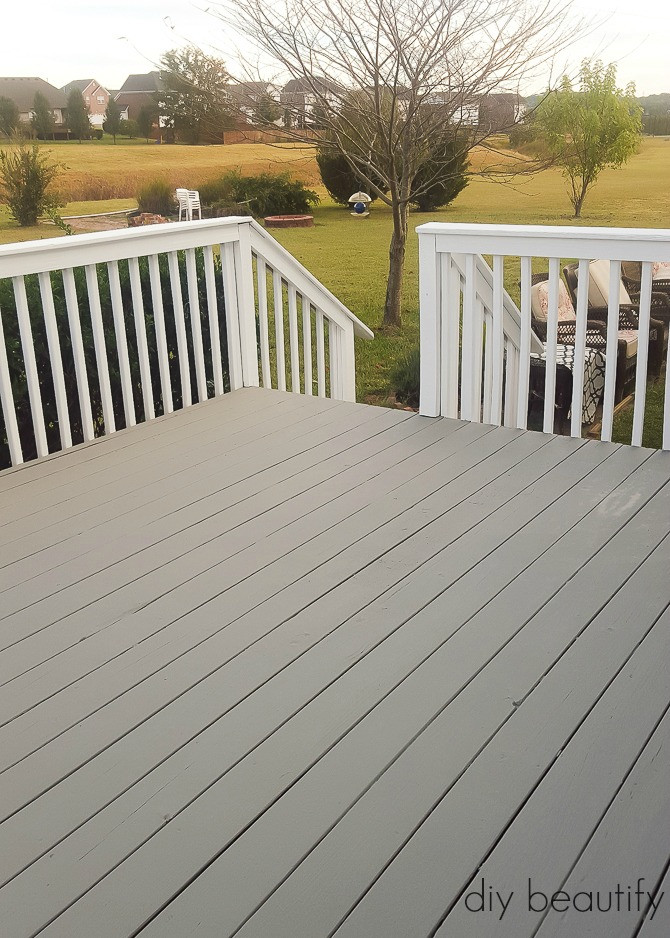Deck Paint Idea
 How to Update a Deck with Paint