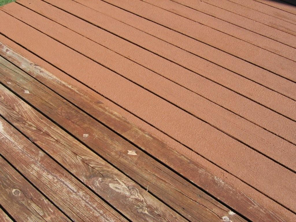 Deck Resurfacing Paint
 Textured Wood Deck Coating