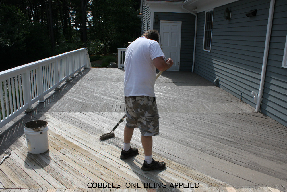 Deck Resurfacing Paint
 Renew Deck Coating for Concrete and Wood Deck Restoration