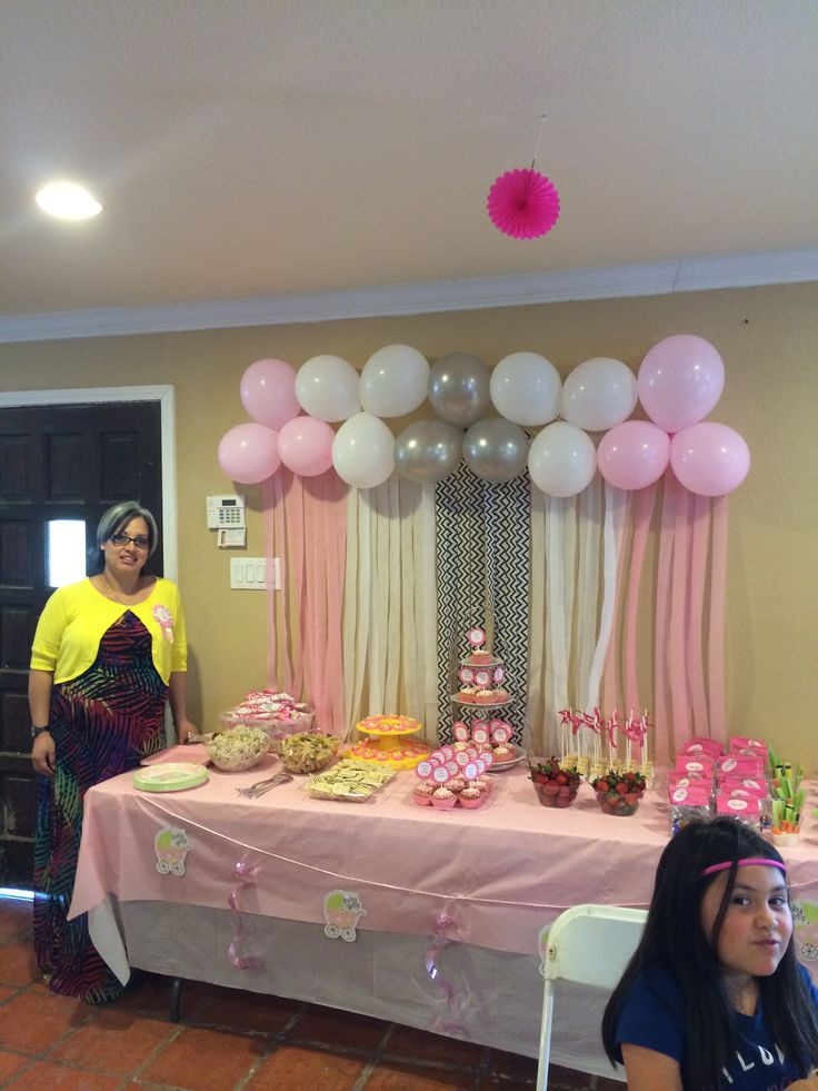 Decorating Ideas For Girl Baby Shower
 109 best images about Baby shower ideas on Pinterest