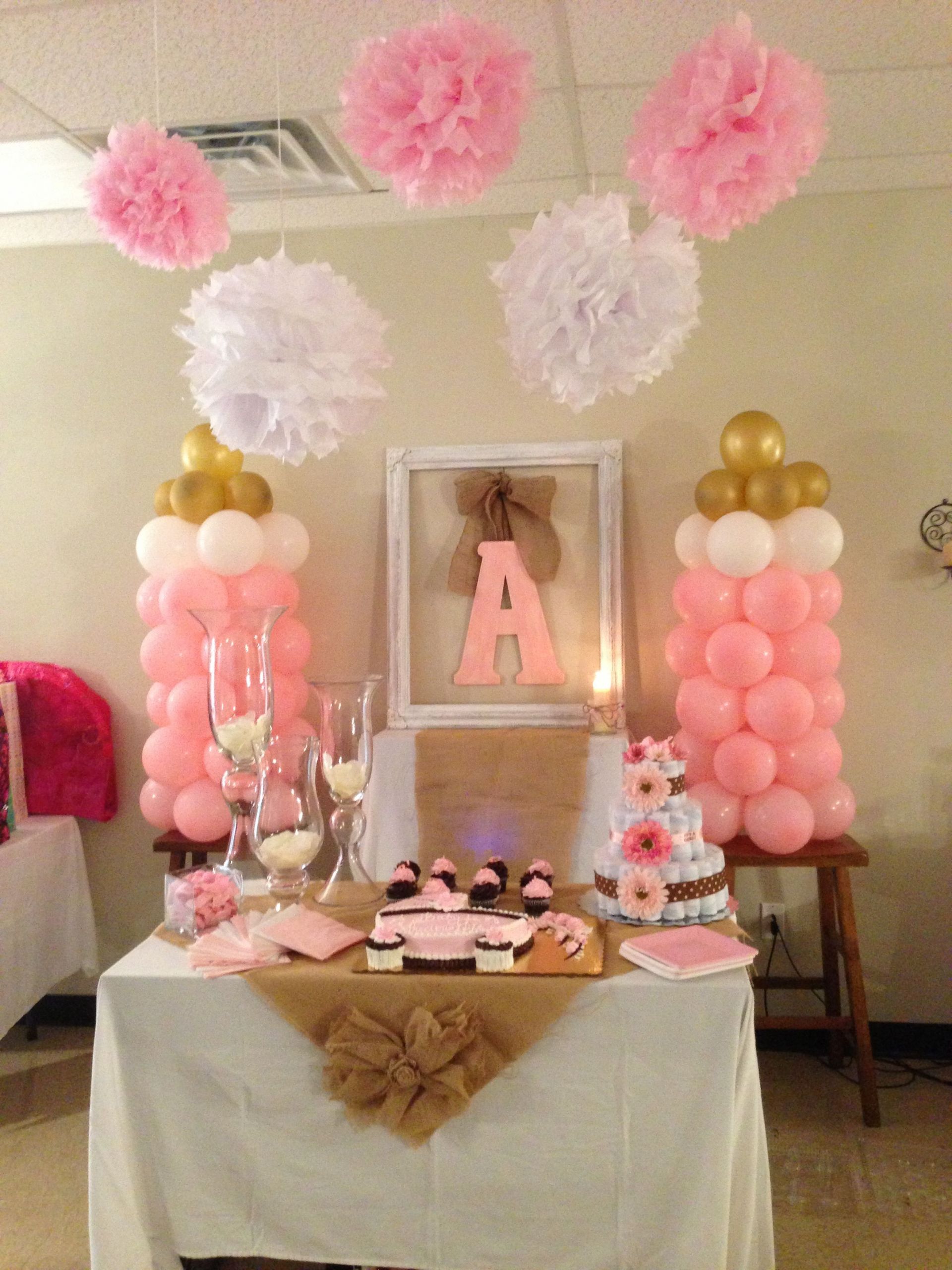 Decorating Ideas For Girl Baby Shower
 Girl baby shower decorations