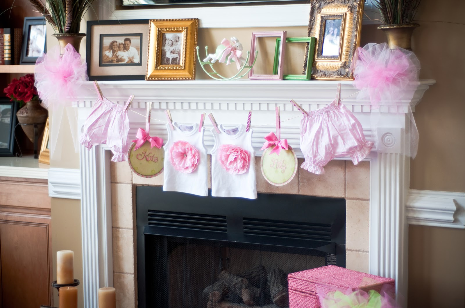 Decorating Ideas For Girl Baby Shower
 paws & re thread baby shower decorating ideas clothes