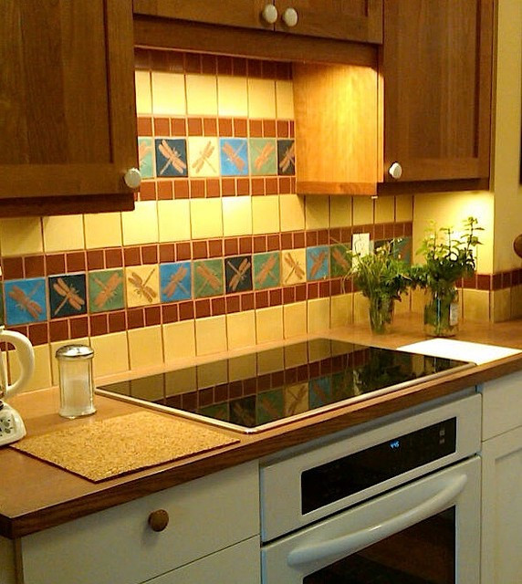 Decorative Kitchen Backsplash
 Decorative Tiles & Backsplashes Traditional Kitchen