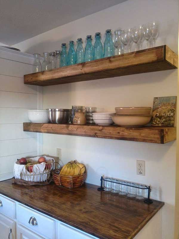 Decorative Kitchen Wall Shelves
 24 Must See Decor Ideas to Make Your Kitchen Wall Looks