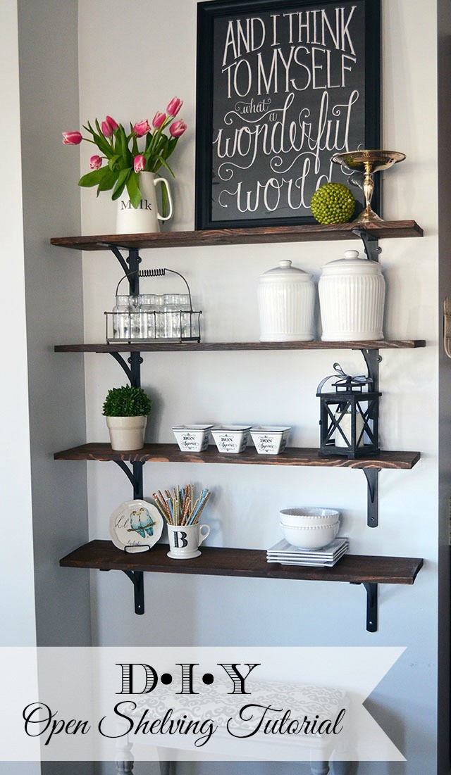 Decorative Kitchen Wall Shelves
 30 Enchanting Kitchen Wall Decor Ideas That are Oozing