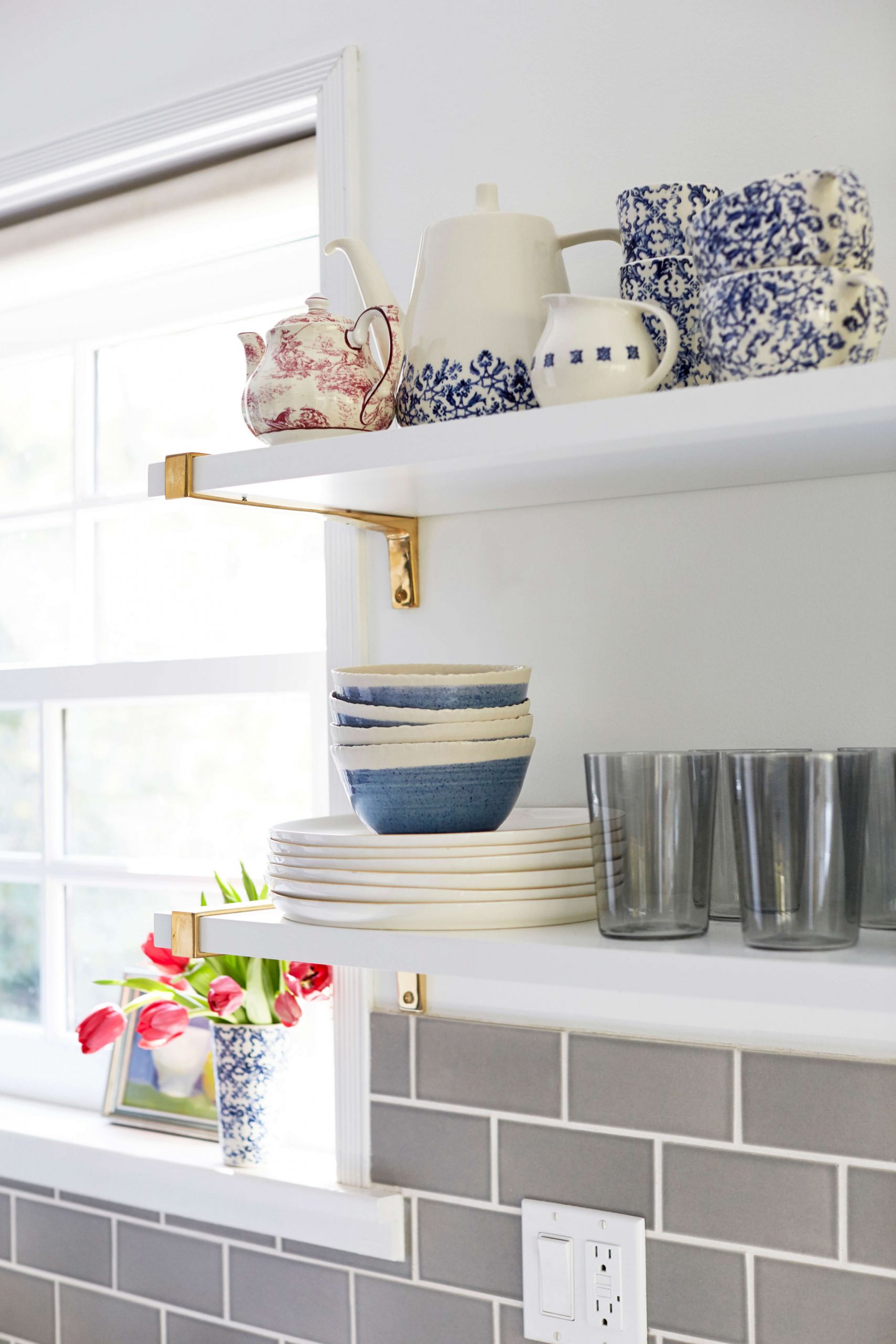 Decorative Kitchen Wall Shelves
 Fresh Wall Mounted Kitchen Shelves — Foothillfolk Designs