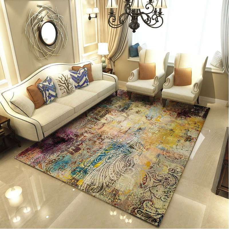 Decorative Rugs For Living Room
 Aliexpress Buy Modern Art Carpets For Living Room